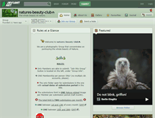 Tablet Screenshot of natures-beauty-club.deviantart.com