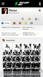 Mobile Screenshot of floxxx.deviantart.com