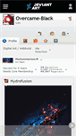 Mobile Screenshot of overcame-black.deviantart.com