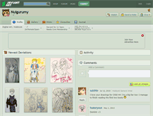 Tablet Screenshot of nuigurumy.deviantart.com