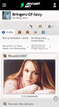 Mobile Screenshot of bringers-of-sexy.deviantart.com