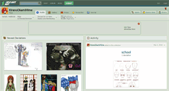 Desktop Screenshot of kiranookamihime.deviantart.com