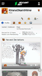 Mobile Screenshot of kiranookamihime.deviantart.com
