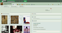 Desktop Screenshot of leenah-bannoub.deviantart.com