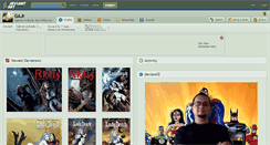 Desktop Screenshot of gajr.deviantart.com