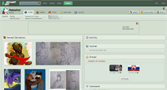 Desktop Screenshot of masseker.deviantart.com