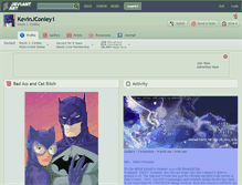 Tablet Screenshot of kevinjconley1.deviantart.com