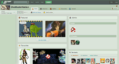 Desktop Screenshot of ghostbustermania.deviantart.com