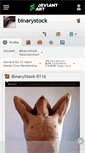 Mobile Screenshot of binarystock.deviantart.com