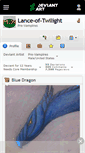 Mobile Screenshot of lance-of-twilight.deviantart.com