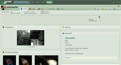 Desktop Screenshot of nickythefish.deviantart.com