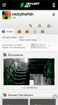 Mobile Screenshot of nickythefish.deviantart.com