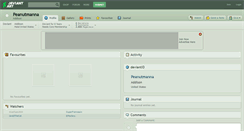 Desktop Screenshot of peanutmanna.deviantart.com