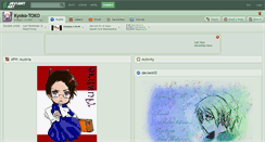 Desktop Screenshot of kyoko-toko.deviantart.com