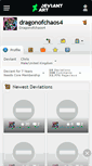 Mobile Screenshot of dragonofchaos4.deviantart.com