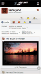 Mobile Screenshot of karla-jane.deviantart.com