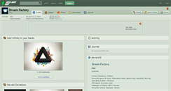 Desktop Screenshot of dream-factory.deviantart.com