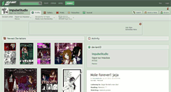 Desktop Screenshot of impulsestudio.deviantart.com