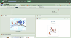 Desktop Screenshot of invidlord.deviantart.com