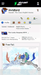 Mobile Screenshot of invidlord.deviantart.com