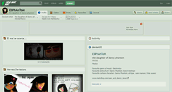 Desktop Screenshot of eliphantom.deviantart.com