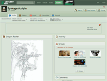 Tablet Screenshot of byakuganacolyte.deviantart.com