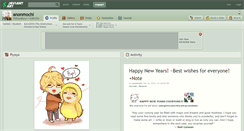 Desktop Screenshot of anonmochi.deviantart.com