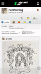 Mobile Screenshot of neopootling.deviantart.com