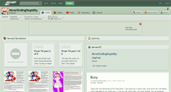 Desktop Screenshot of neverendingstupidity.deviantart.com