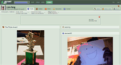 Desktop Screenshot of lion-fang.deviantart.com