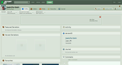 Desktop Screenshot of juancho-teen.deviantart.com