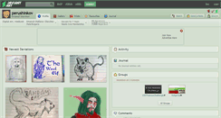Desktop Screenshot of perushinkov.deviantart.com