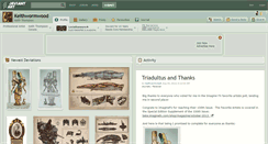 Desktop Screenshot of keithwormwood.deviantart.com
