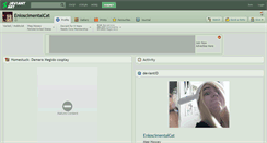Desktop Screenshot of enioscimentalcat.deviantart.com