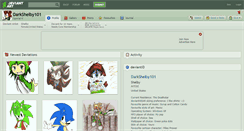 Desktop Screenshot of darkshelby101.deviantart.com
