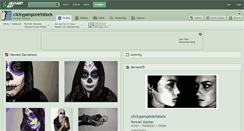 Desktop Screenshot of clickypenpixiexstock.deviantart.com