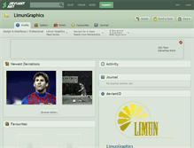 Tablet Screenshot of limungraphics.deviantart.com