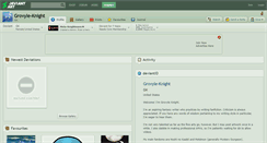 Desktop Screenshot of grovyle-knight.deviantart.com