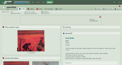 Desktop Screenshot of newcliche.deviantart.com