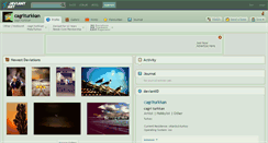 Desktop Screenshot of cagriturkkan.deviantart.com