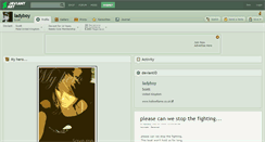 Desktop Screenshot of ladyboy.deviantart.com