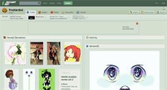 Desktop Screenshot of freetarded.deviantart.com