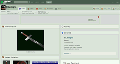 Desktop Screenshot of elcasiegno.deviantart.com