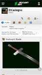 Mobile Screenshot of elcasiegno.deviantart.com