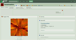 Desktop Screenshot of fractalmorphism.deviantart.com