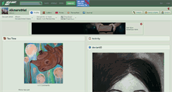 Desktop Screenshot of alkmerethiel.deviantart.com