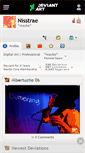 Mobile Screenshot of nisstrae.deviantart.com