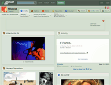Tablet Screenshot of nisstrae.deviantart.com
