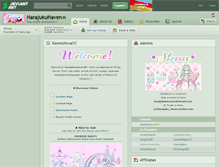 Tablet Screenshot of harajukuhaven.deviantart.com