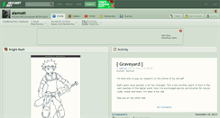 Desktop Screenshot of alamosh.deviantart.com